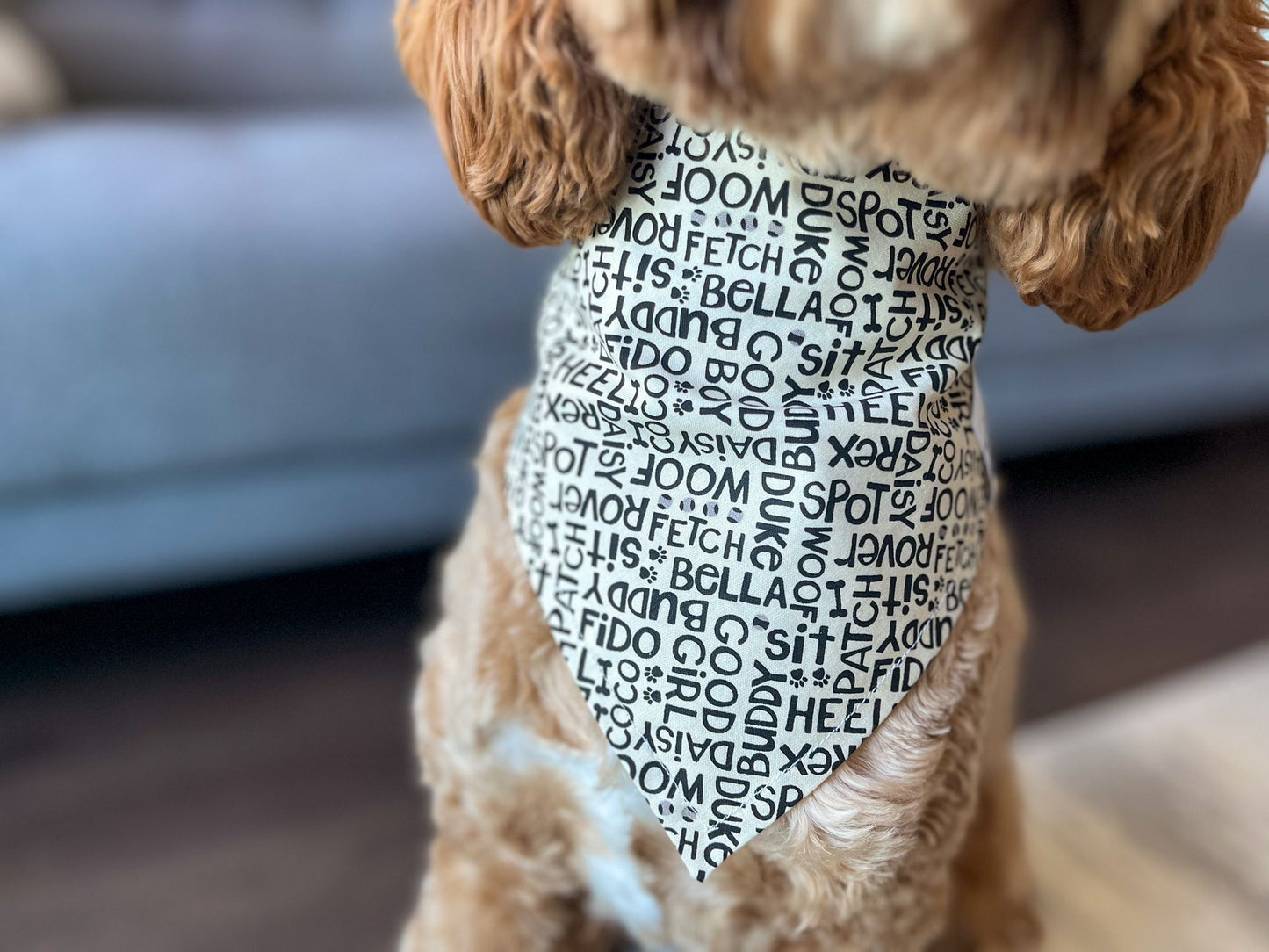 Bark Words Bandana