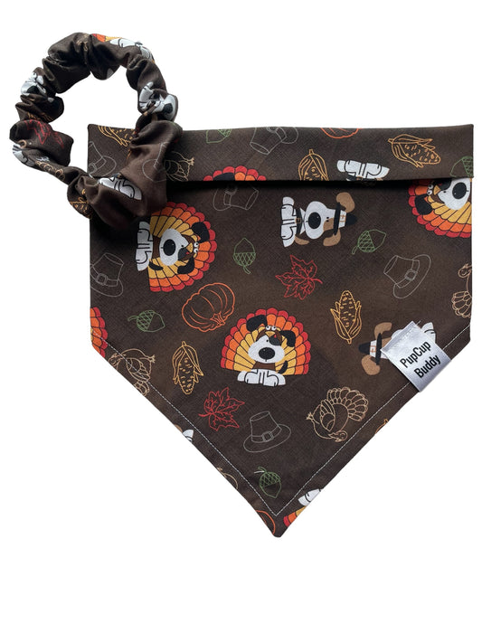 Pilgrim Pups Bandana and Scrunchie Set