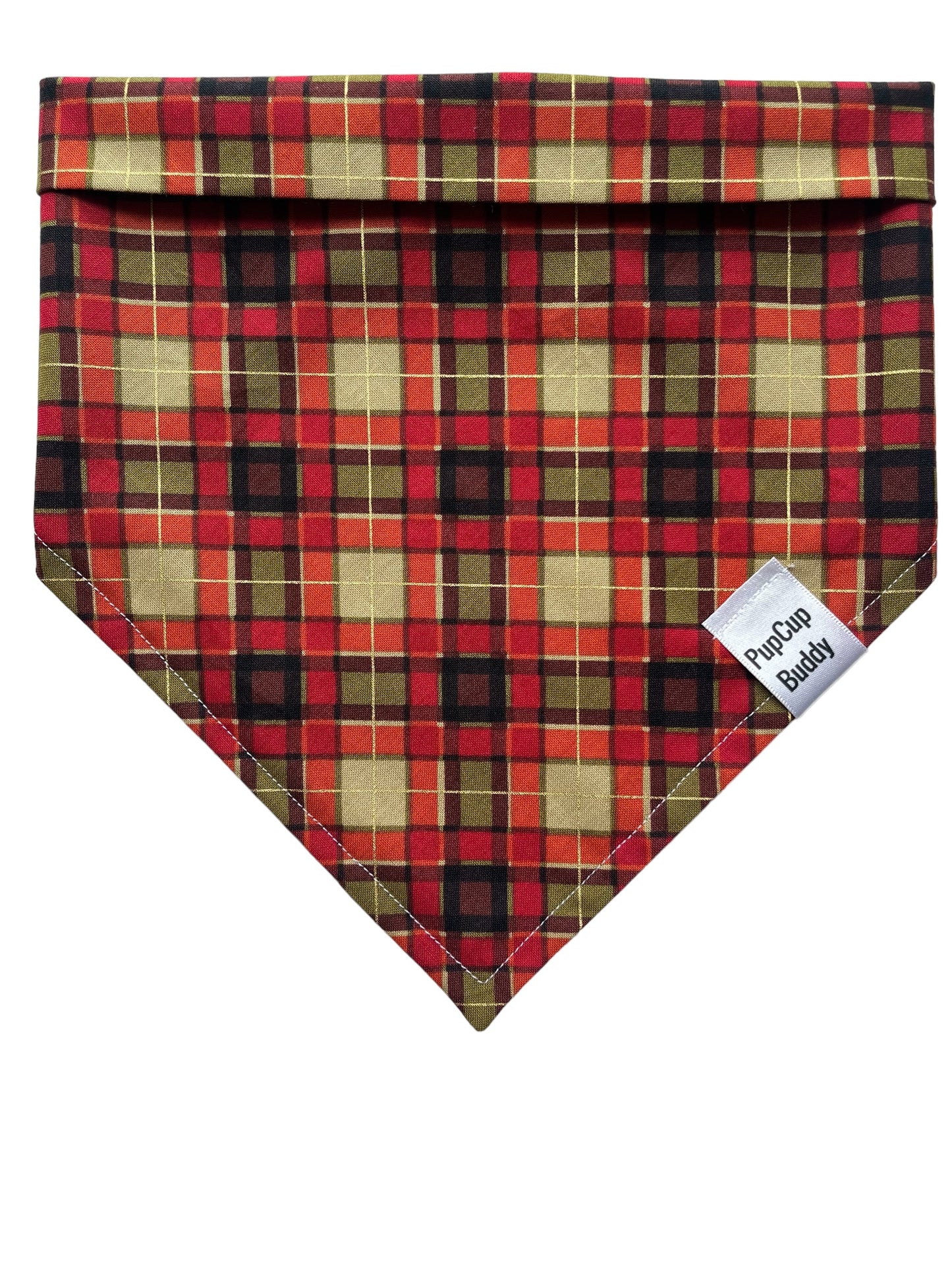 Autumn Plaid Bandana