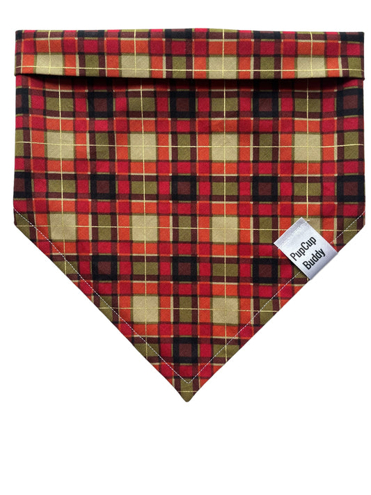 Autumn Plaid Bandana