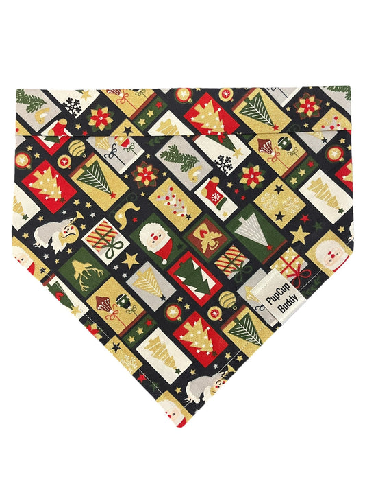 Holiday Cheer Patchwork Bandana