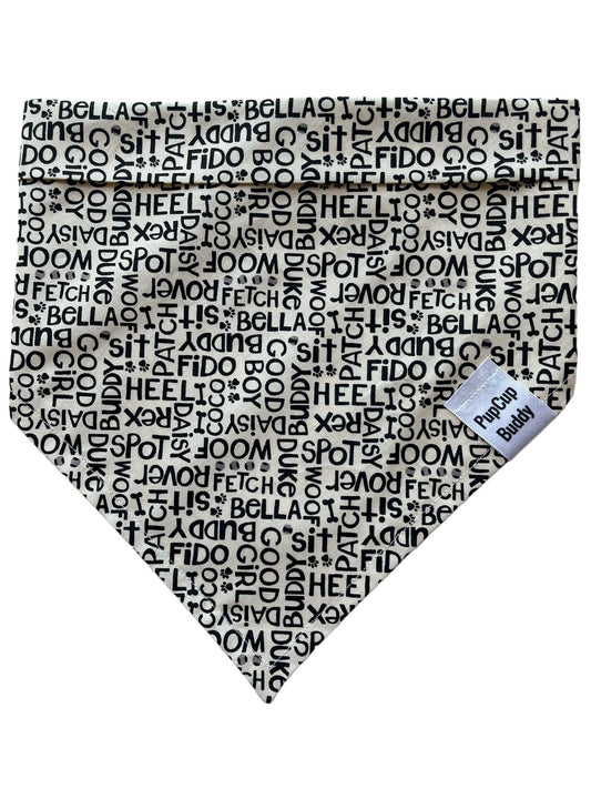 Bark Words Bandana