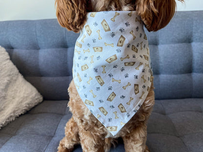 Paws and Bones Bandana