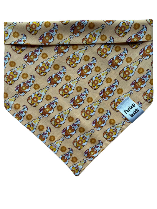 Autumn Harvest Gnome Bandana